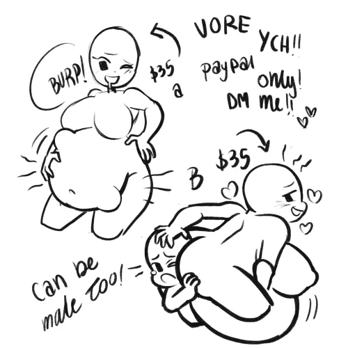 {image} Ych vorw commissions! by SaadArtist_