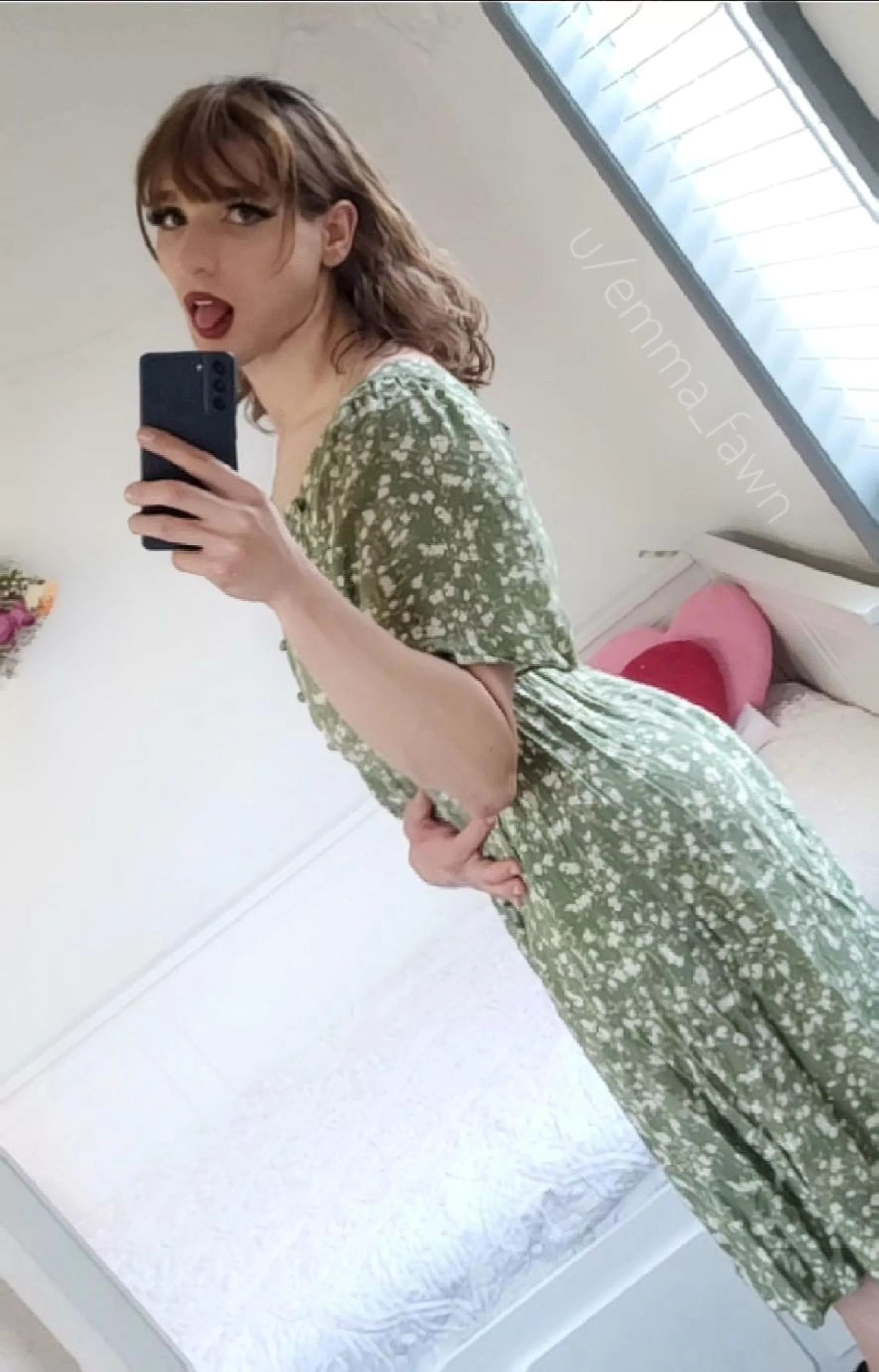 Just got this new dress and I love it!! I want to buy more green dresses, do you think green looks good on me? 😊💕 posted by Emma_Fawn