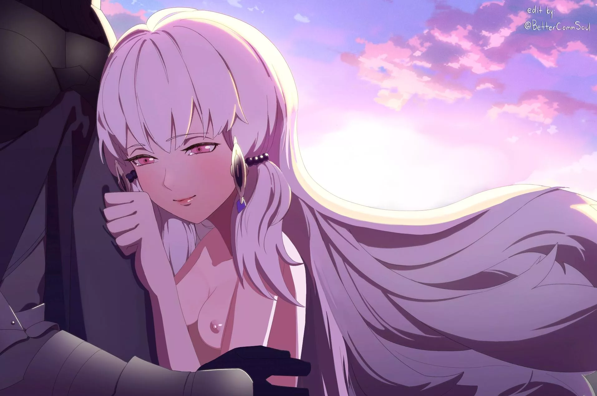 Lysithea S-support edit for her birthday!! (@BetterCommSoul) posted by BetterCommSoul