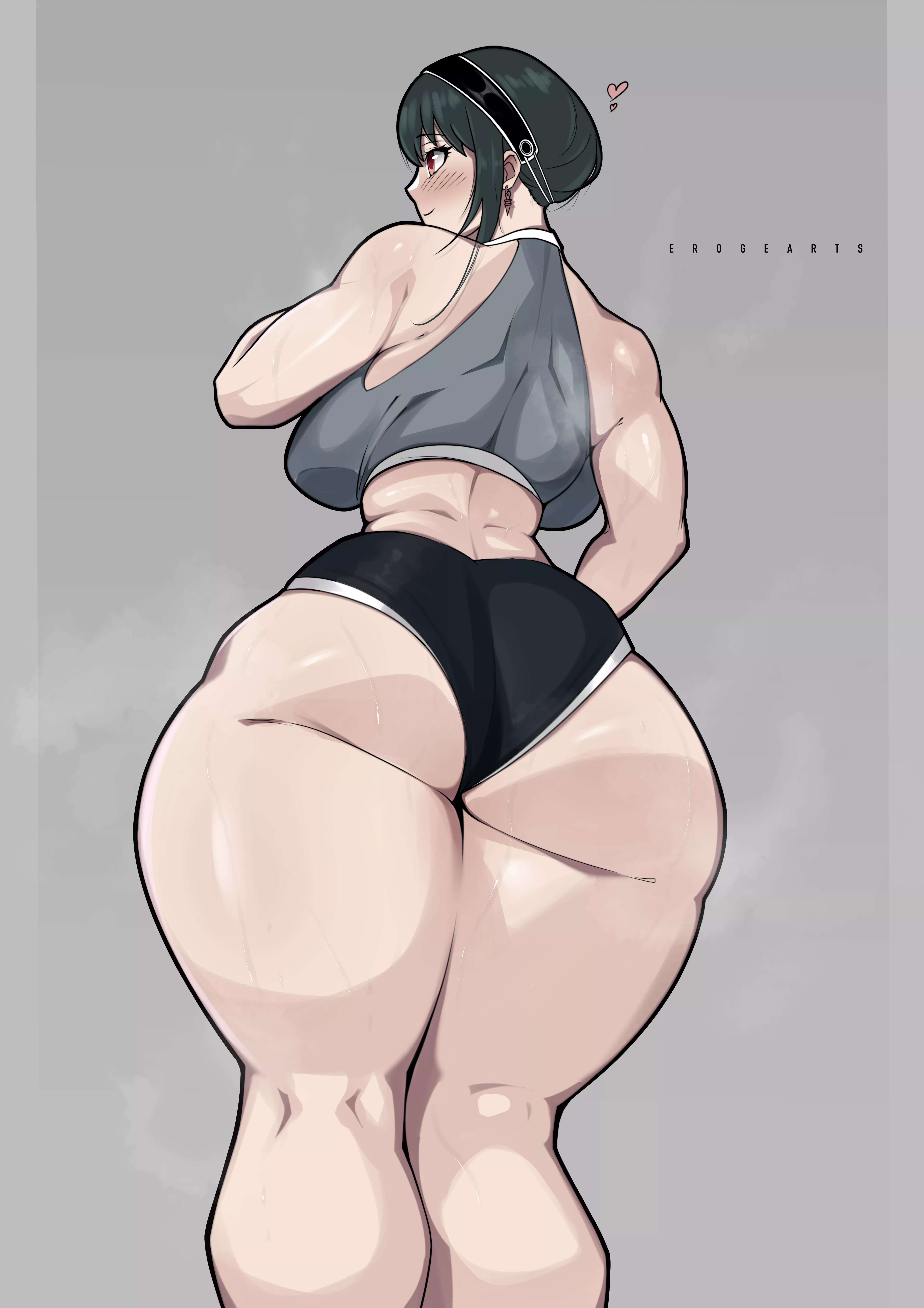 Mommy Forger caked up posted by Its_Marz