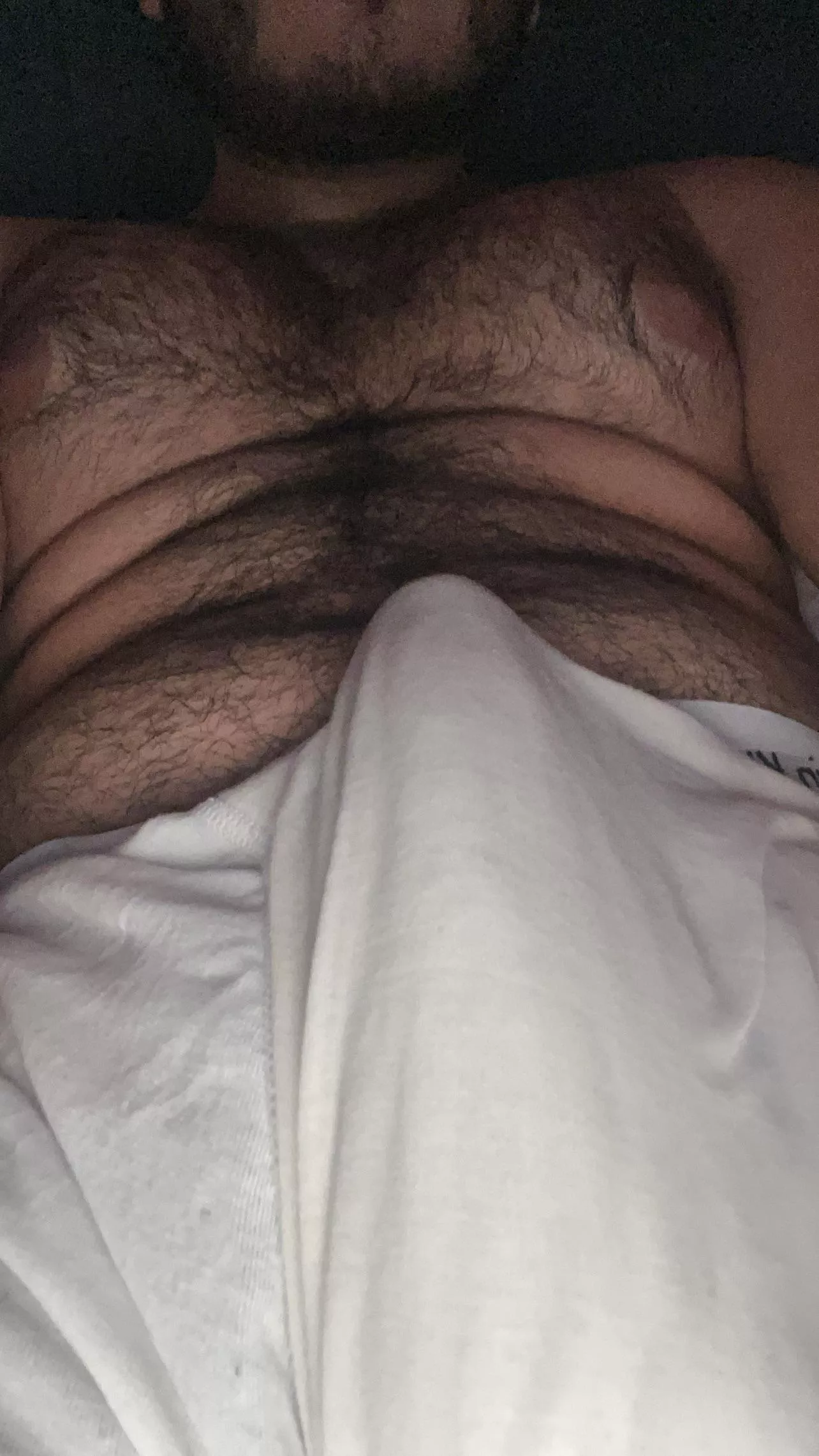 My bulge in my white boxers posted by Former_Judge6015