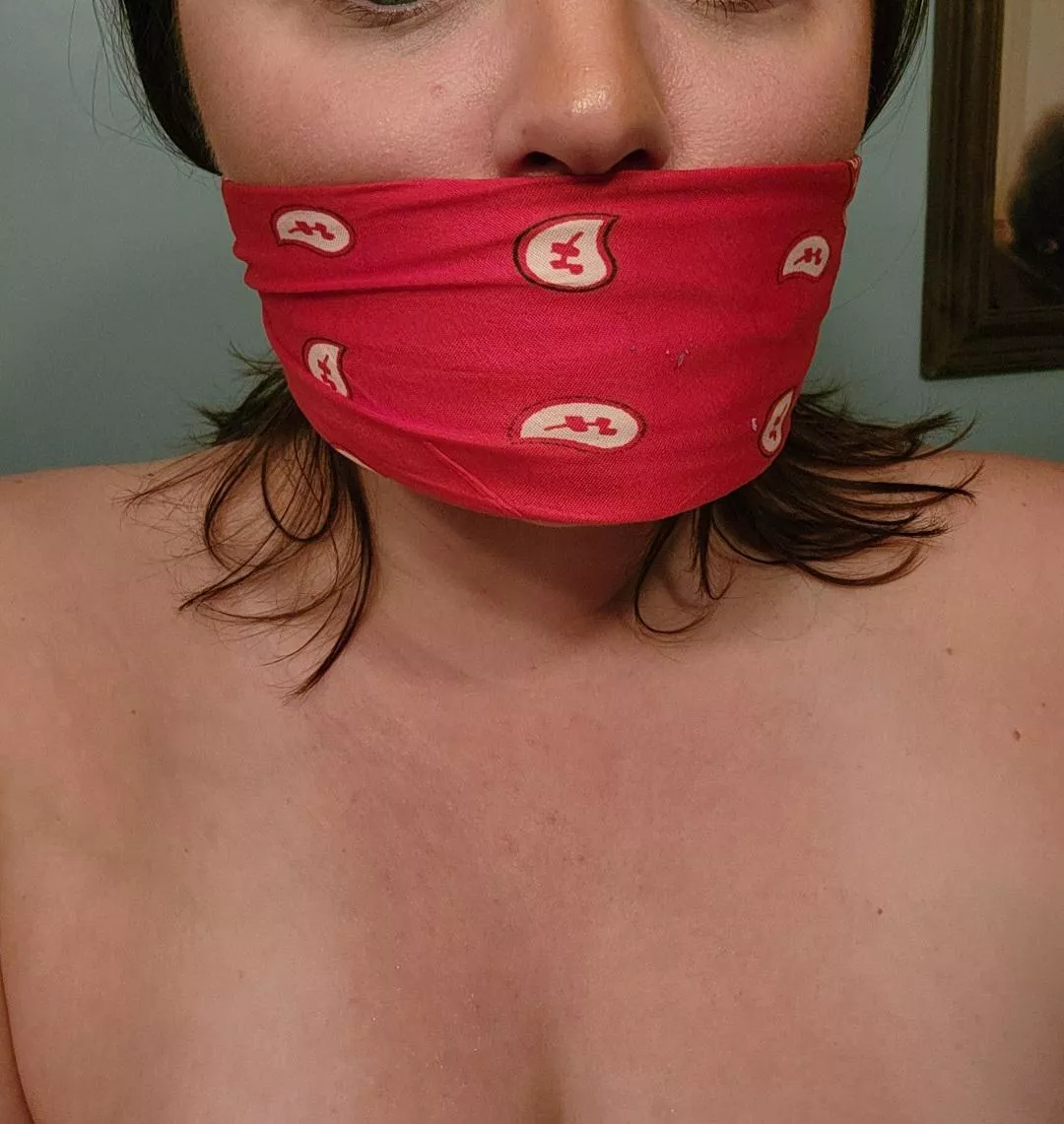 Naked and mouth stuffed, just how he likes it posted by FitToe2451