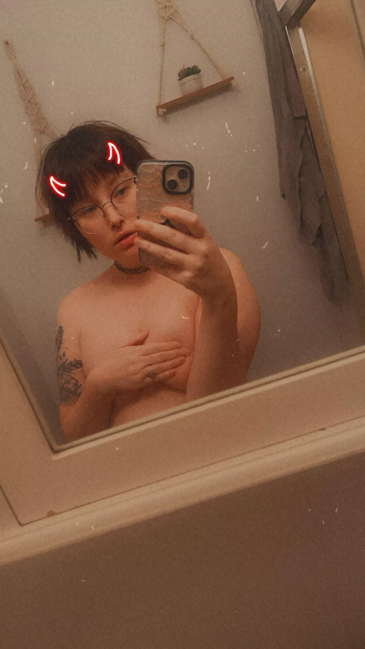 Pre-shower selfie to make your day better posted by kattland13