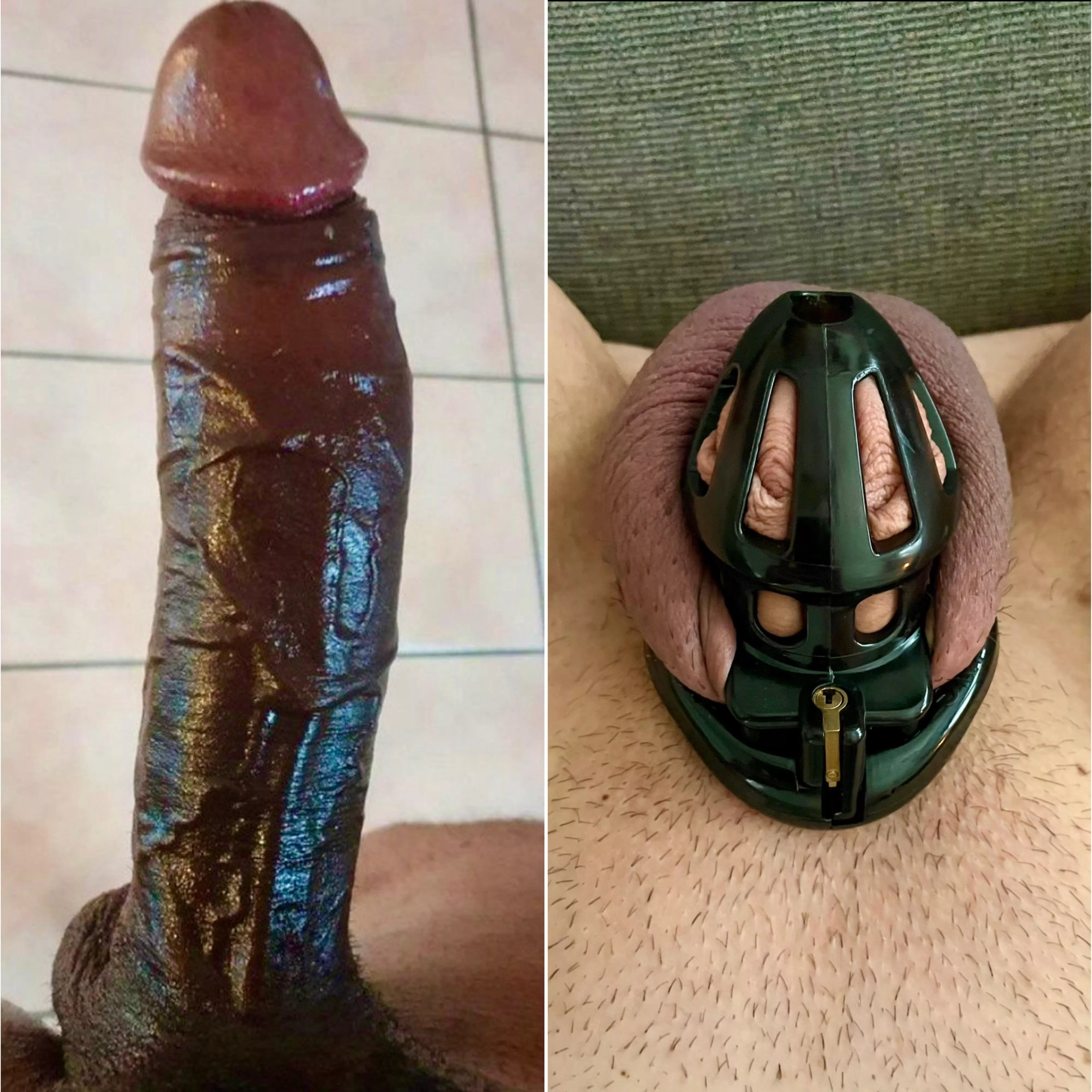 Sissy’s stay locked up for BBC 🍆🍆🍆😈kikjsissy4343 posted by justin4343