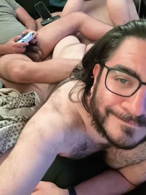 spending the night in playing bg3 by Jay_CubM