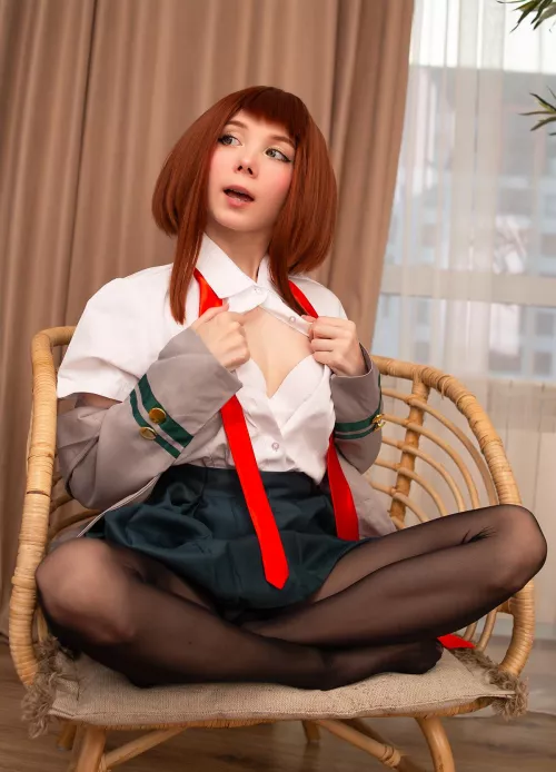 (Tanuki_tyan) Ochaco Uraraka [My Hero Academia] by tanuki_tyan