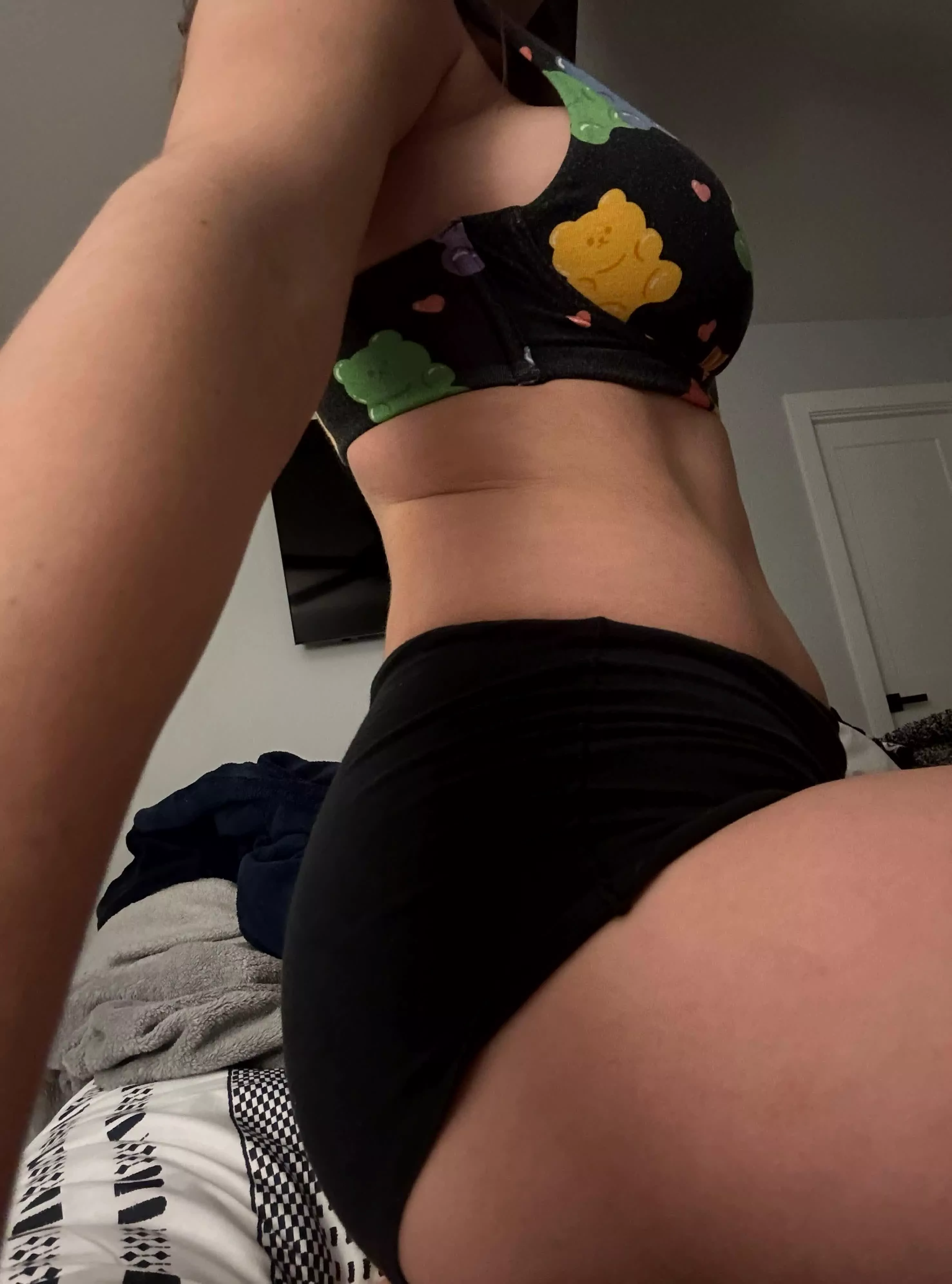 the gummy bear is waving at you lol posted by JadedAlyssa