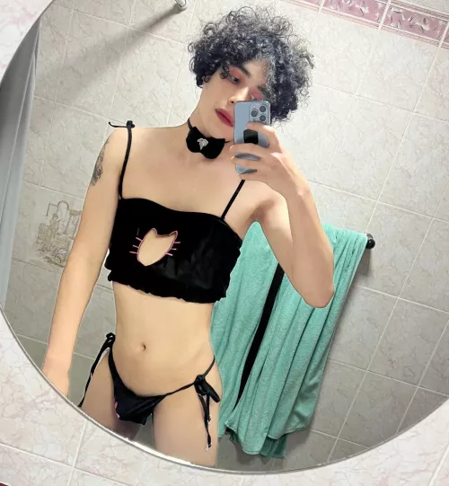 Trying to be a ladyboy  by Few_Carpet9025