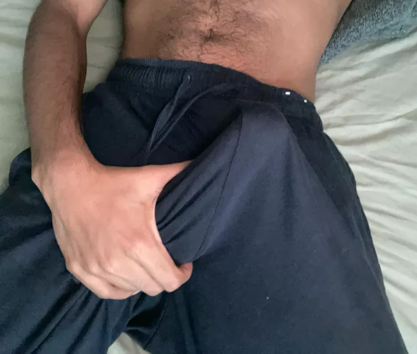 Walked out on my landlady like this ;)  by hewhocums_alot