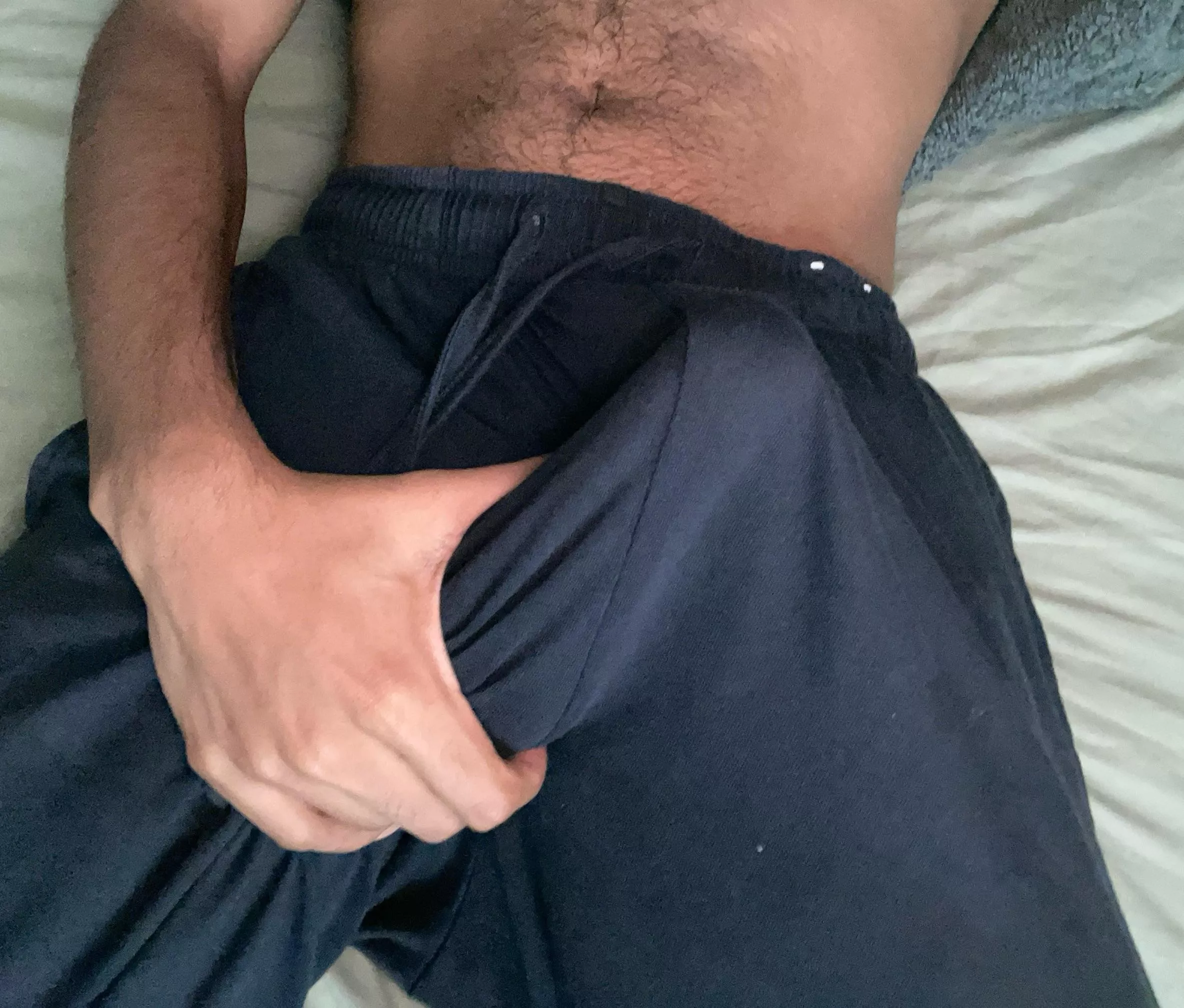 Walked out on my landlady like this ;)  posted by hewhocums_alot