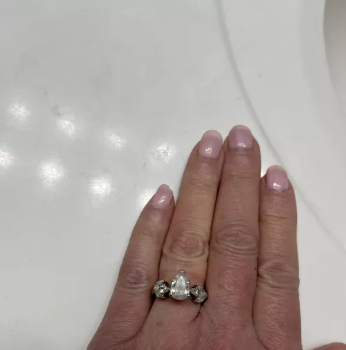 Wife wants to see her ring covered in a nice load from another guy. Anyone want to send pic or vid of that?  by Whome602