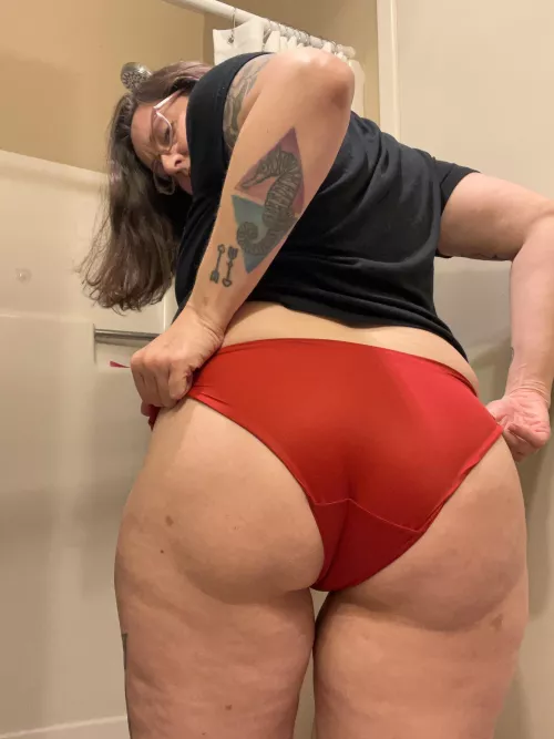 43 Love these red MILF panties by No-Trick2895