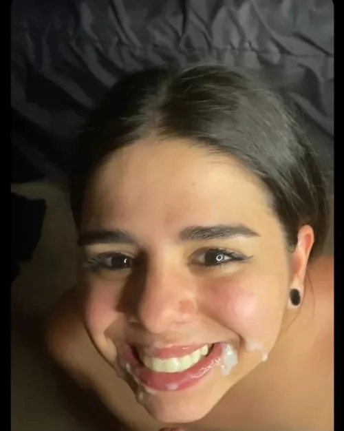 Always happy when There's cum on my face  by fungirl_9