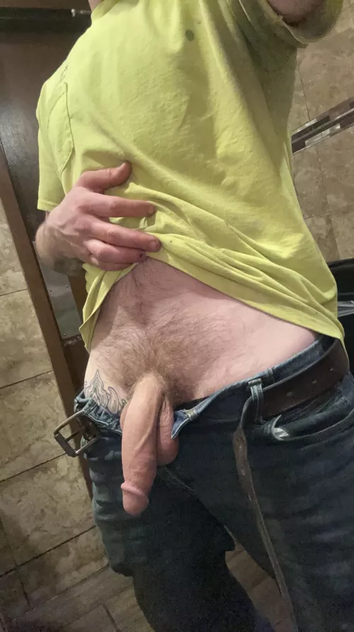 Bar bathroom hangin’ by SonofSatan1323