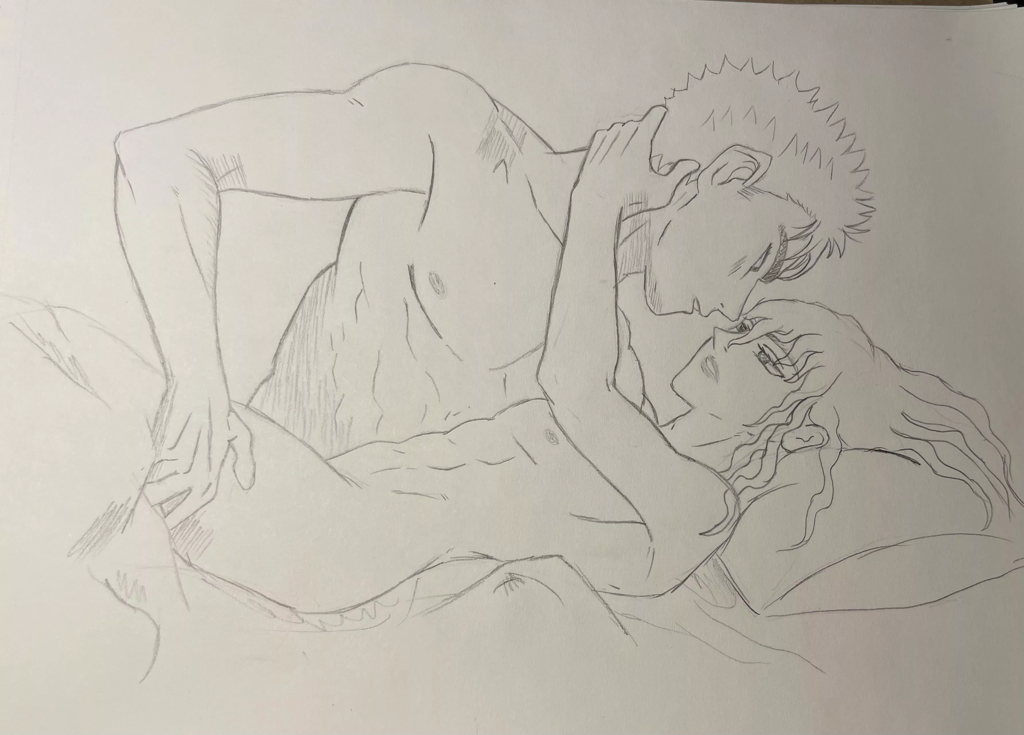 [Berserk] Guts x Griffith 🖤  posted by kkal09