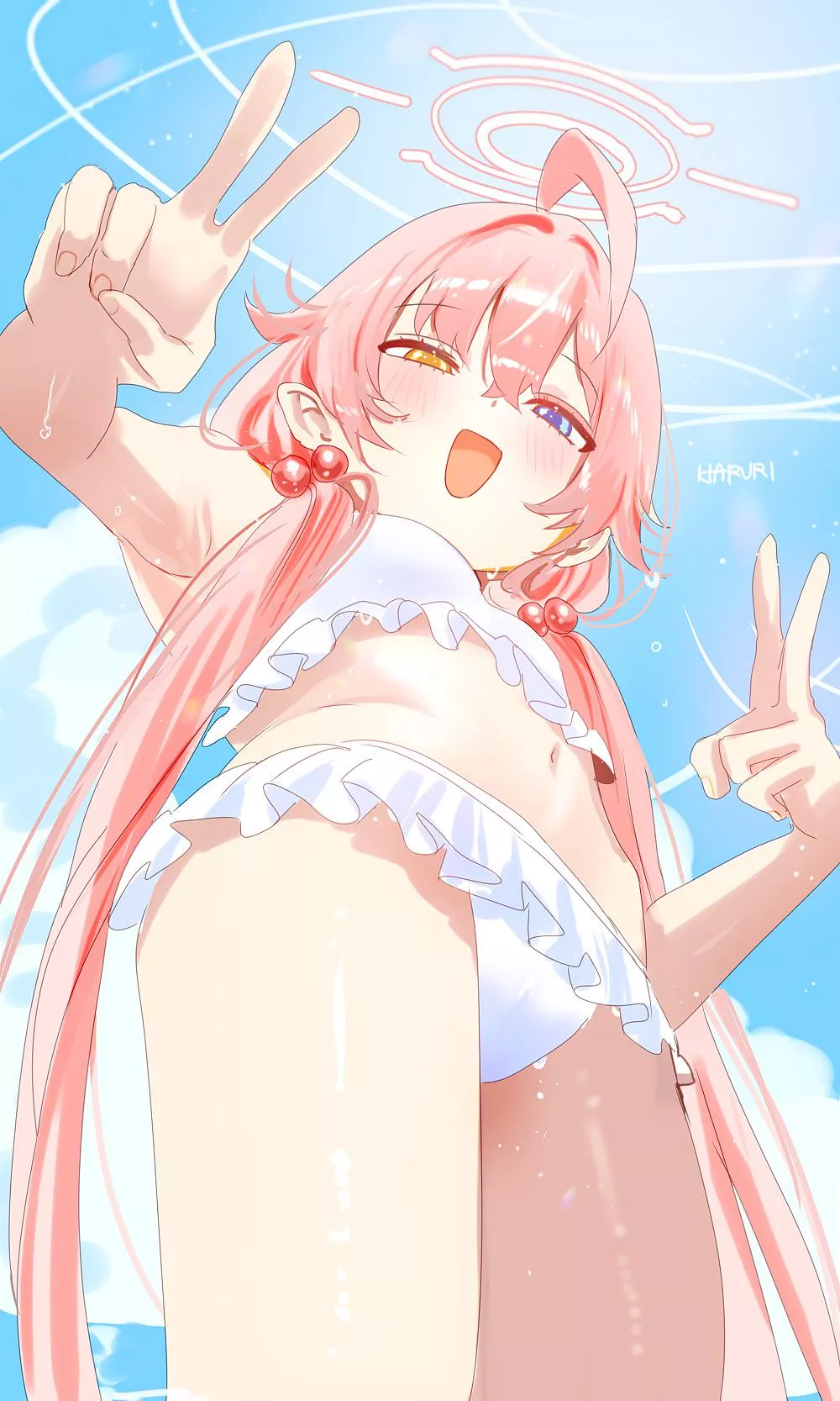 Cute and sexy angel waifu posted by reversedturnover