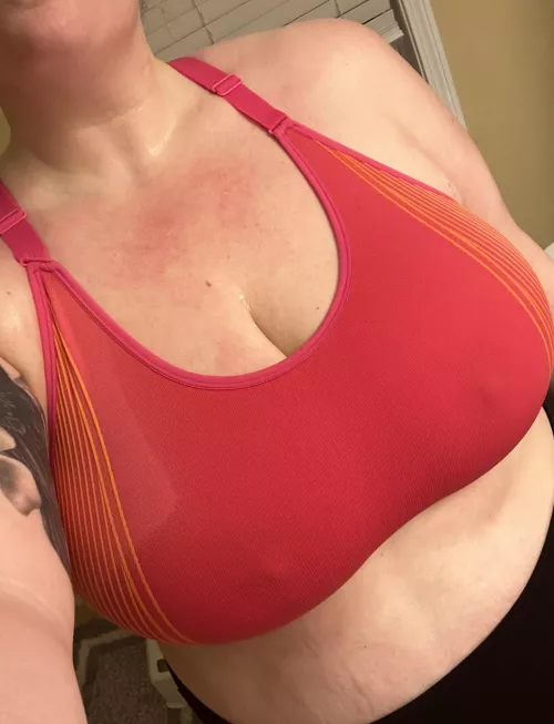 Didn't realize my sweaty nips were so obvious. I'm sure nobody minded by DaliaJade