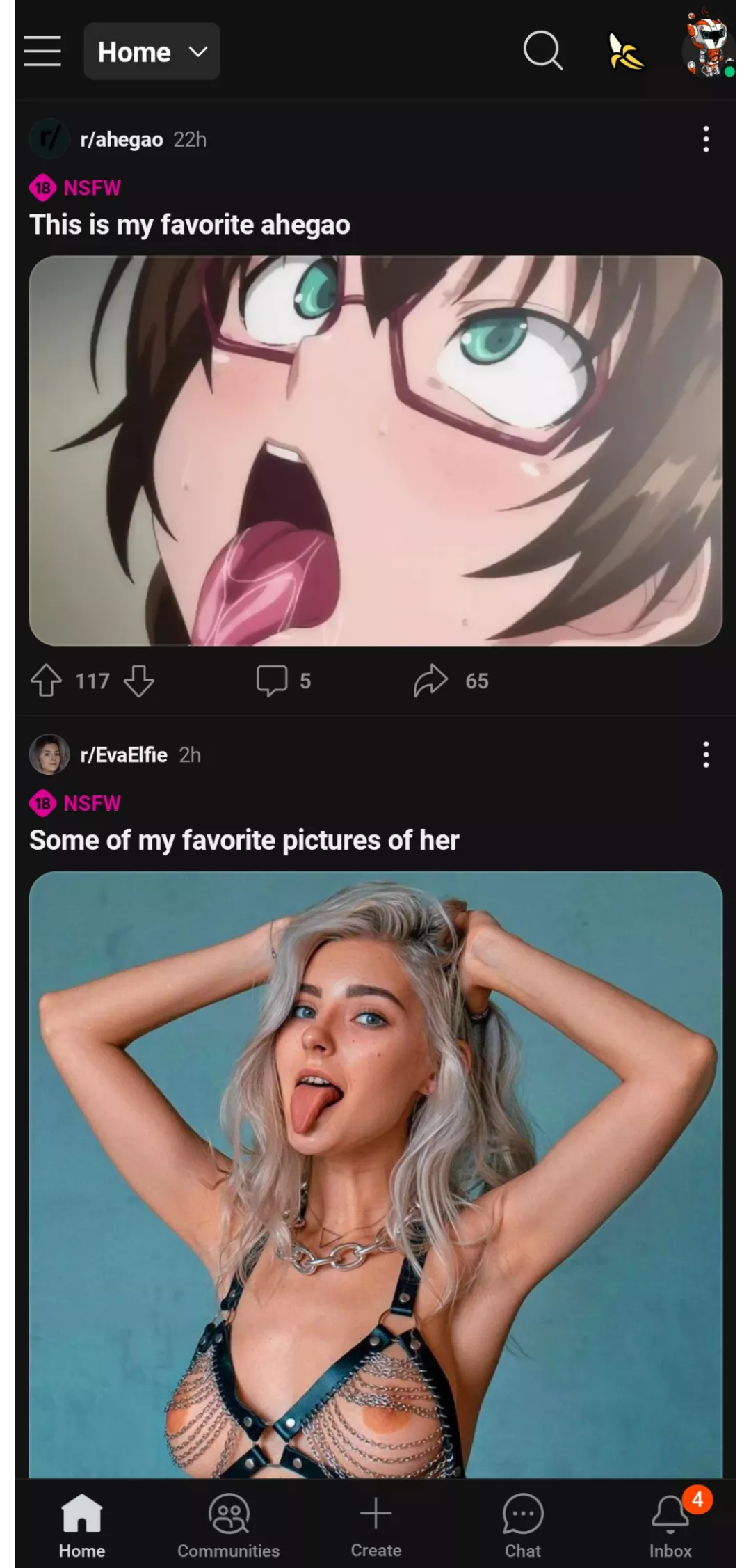 Do the guy who likes this Ahegao. posted by Evol_Etah
