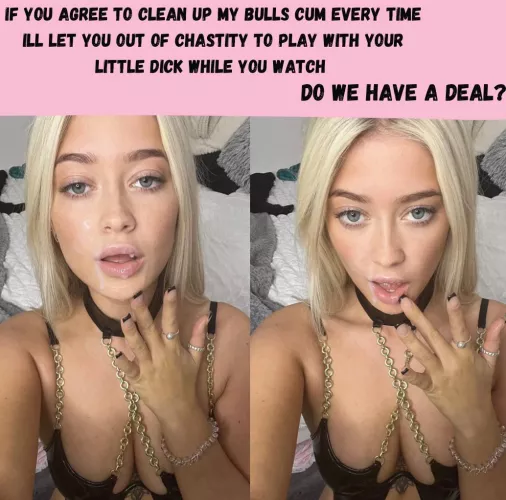 Do we have a deal? by SlimyDrusmming