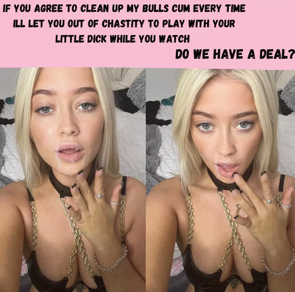 Do we have a deal? posted by SlimyDrusmming