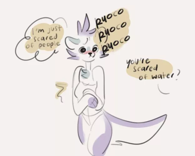 Does she look okay in her swim suit ? (Art by me) by ruoco