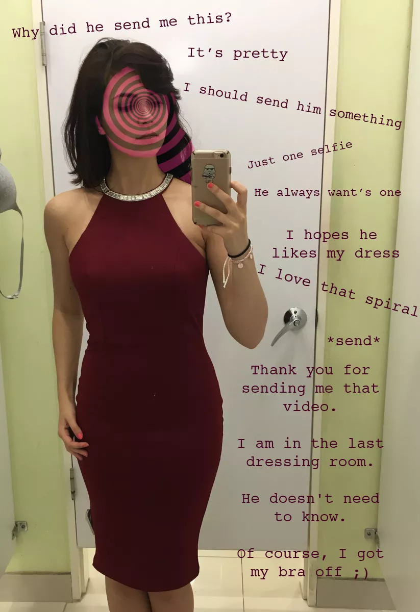 Dressing room hijinx posted by AI_Master_Control