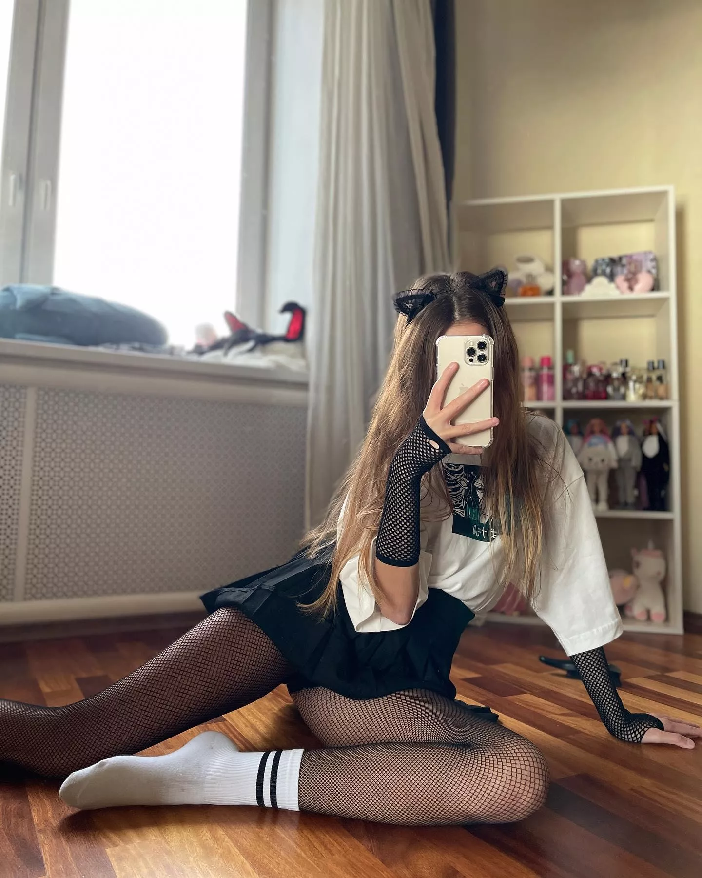 Fishnet and socks [F] posted by basegvd