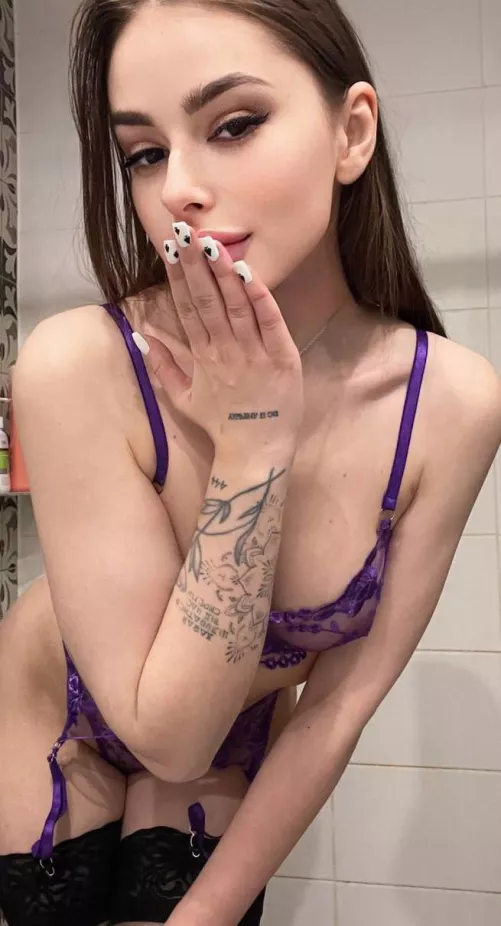 Freshly painted nails, I love the black nail varnish ;) by Existing-Arachnid-92