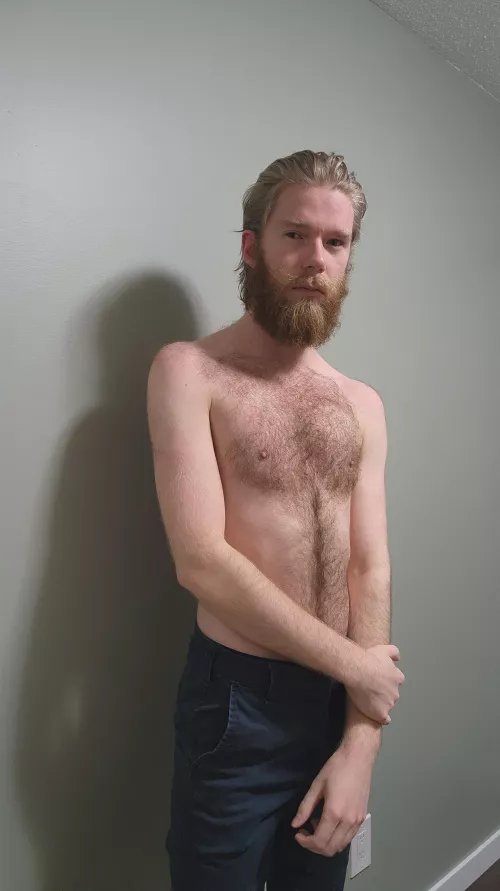 Hi :) I'm 24. my facial & head hair is so long rn 😅 by Ecstatic-Patient-188