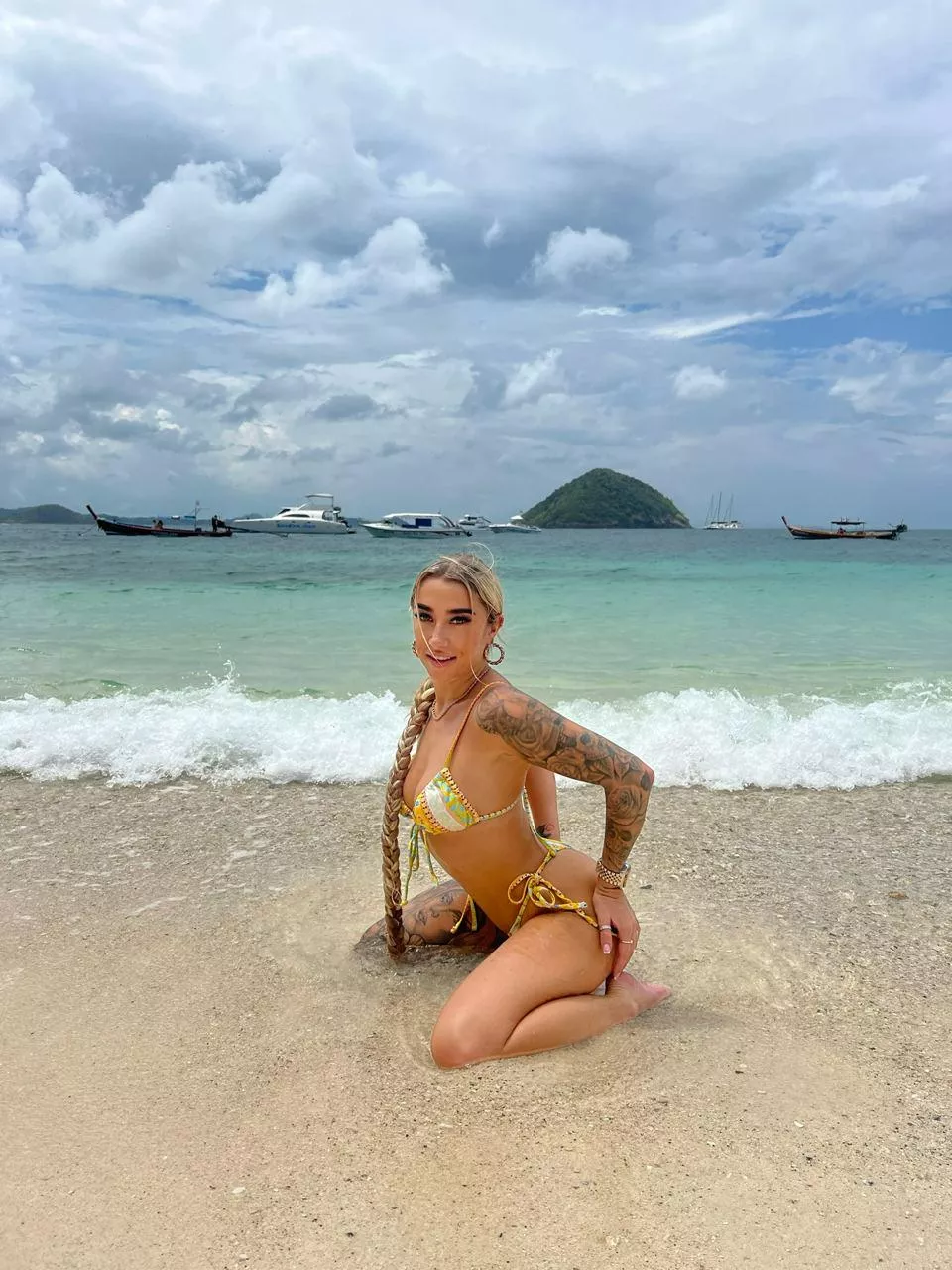 I am a little insecure and usually wear one piece. Should I keep this bikini? posted by SereneScarlet