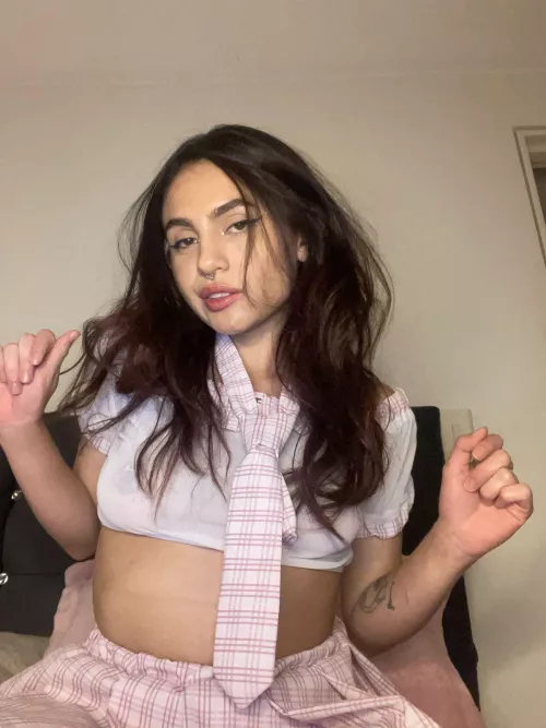 I dare you to remove my tie by LatinaJasmin