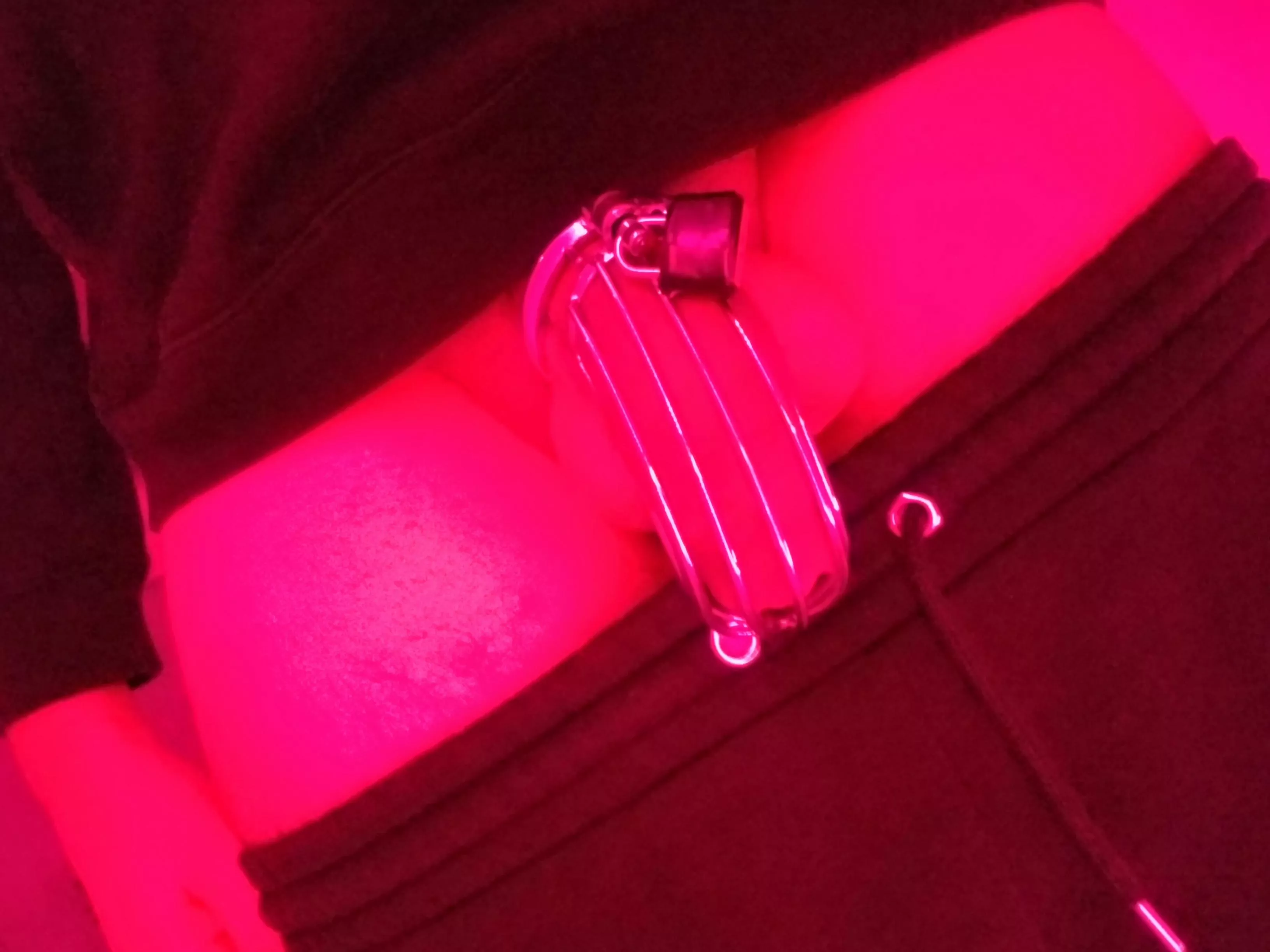 I feel so subby when I'm locked ☺️ posted by donn-thesub