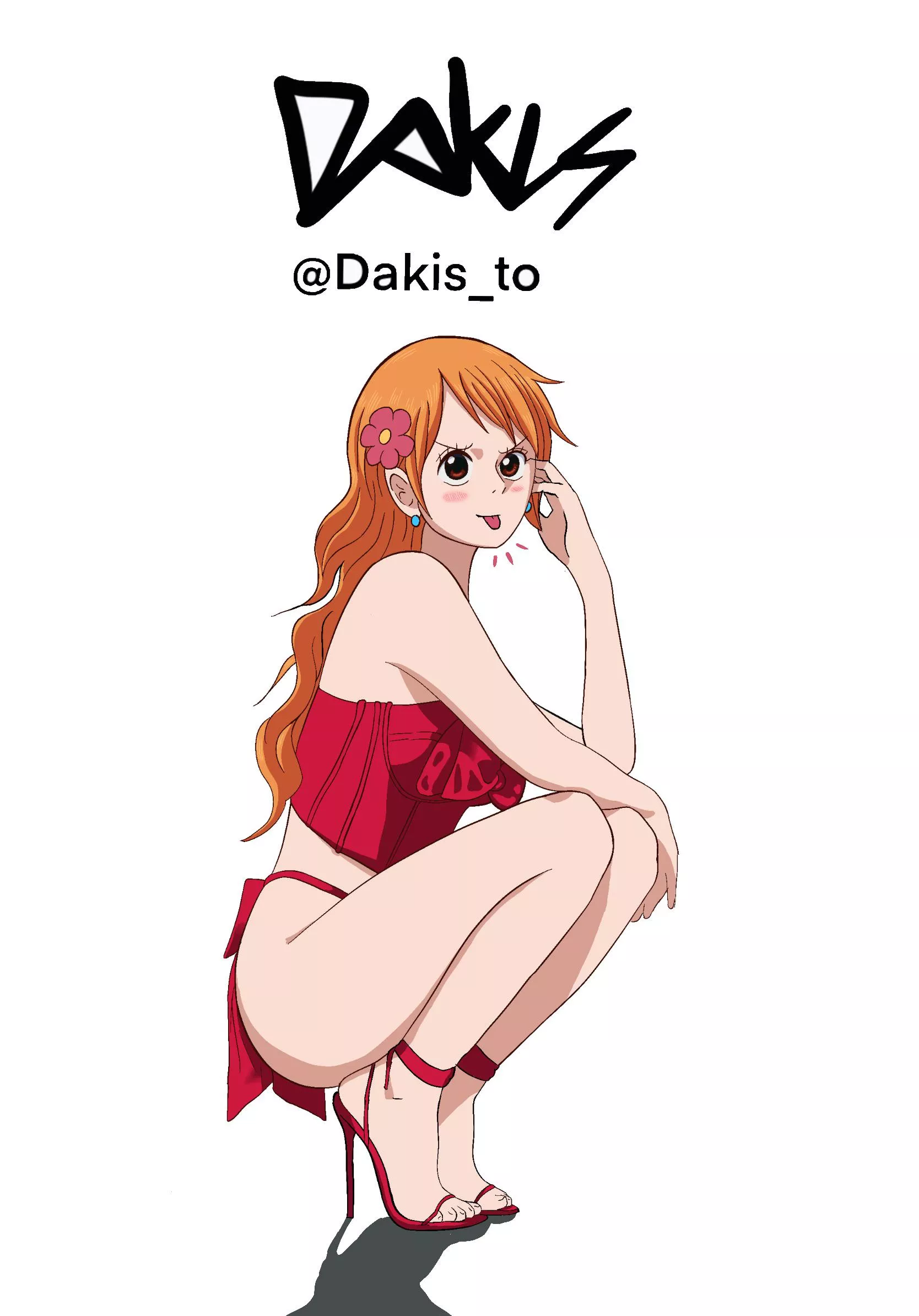 I get better and better 🥰 I hope you like it Nami Swan 😍 @Dakis_to posted by paolakristell99