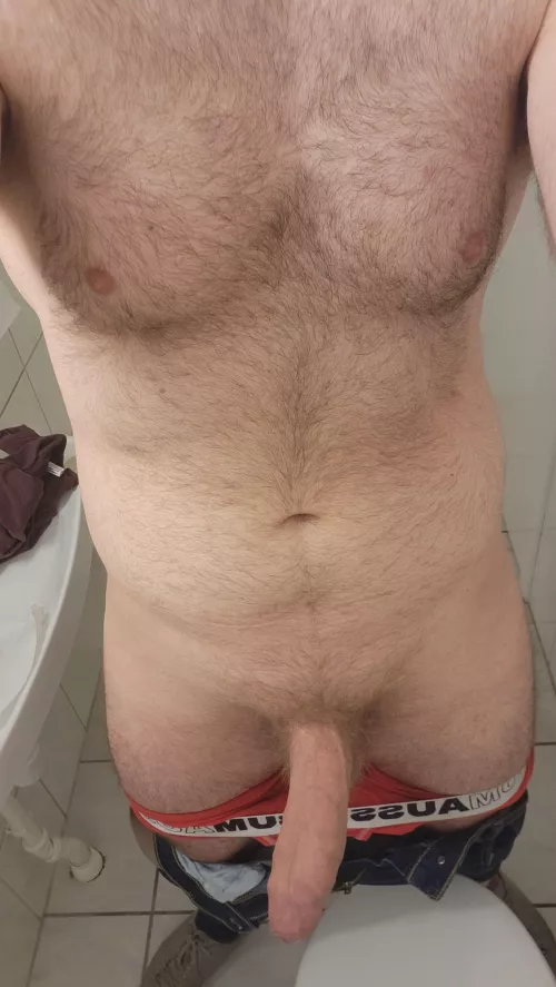 I like it when it's a little trimmed, but still hairy by Deep_Guidance_9923