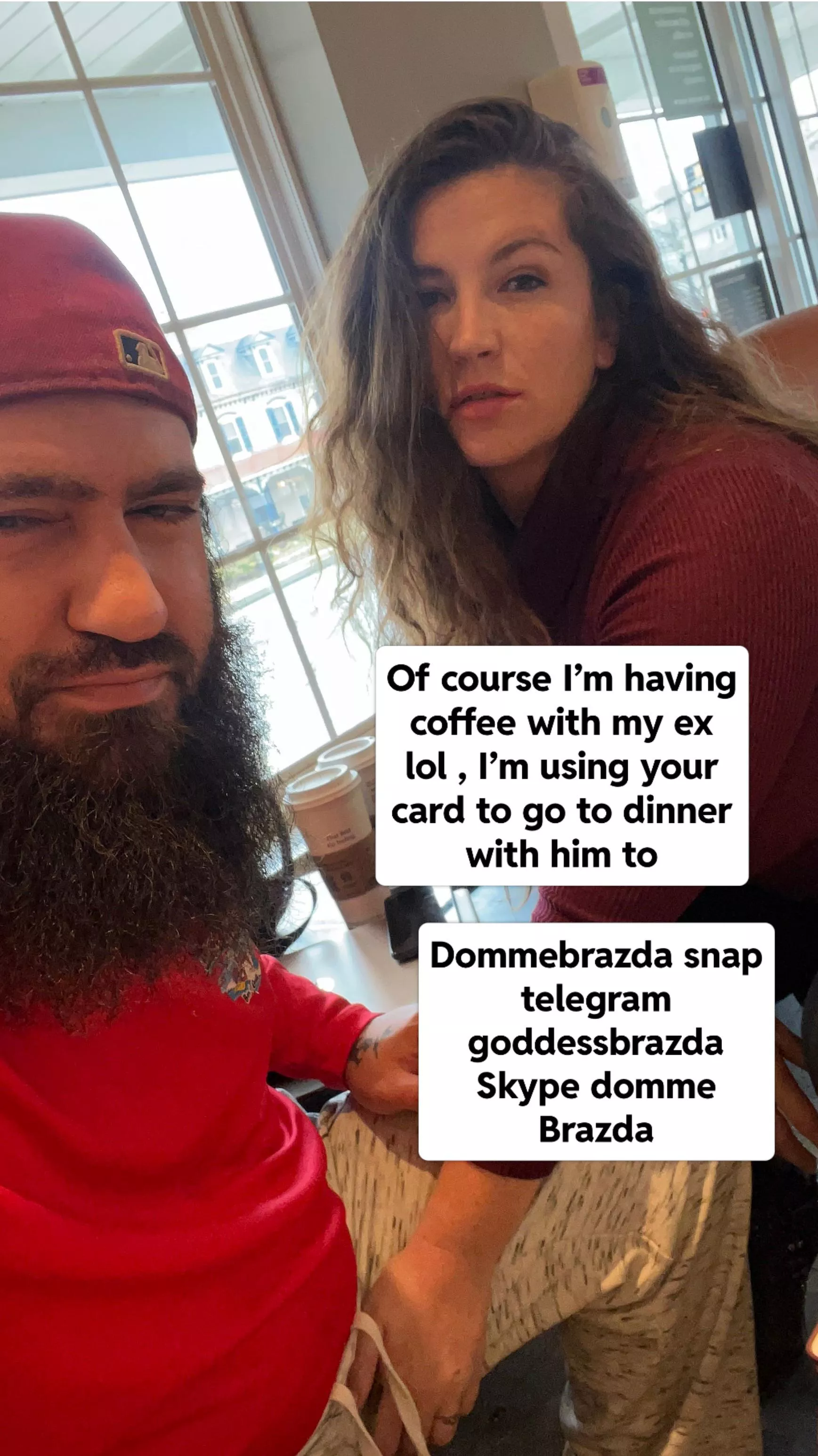 Just do as you’re told cucky posted by DaddyBrazda