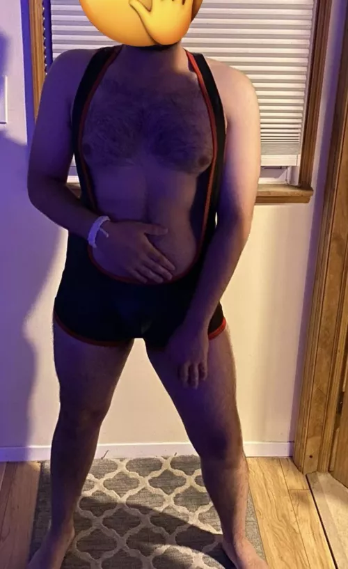 Just found an old pic of my first singlet! by No_Claim_6879