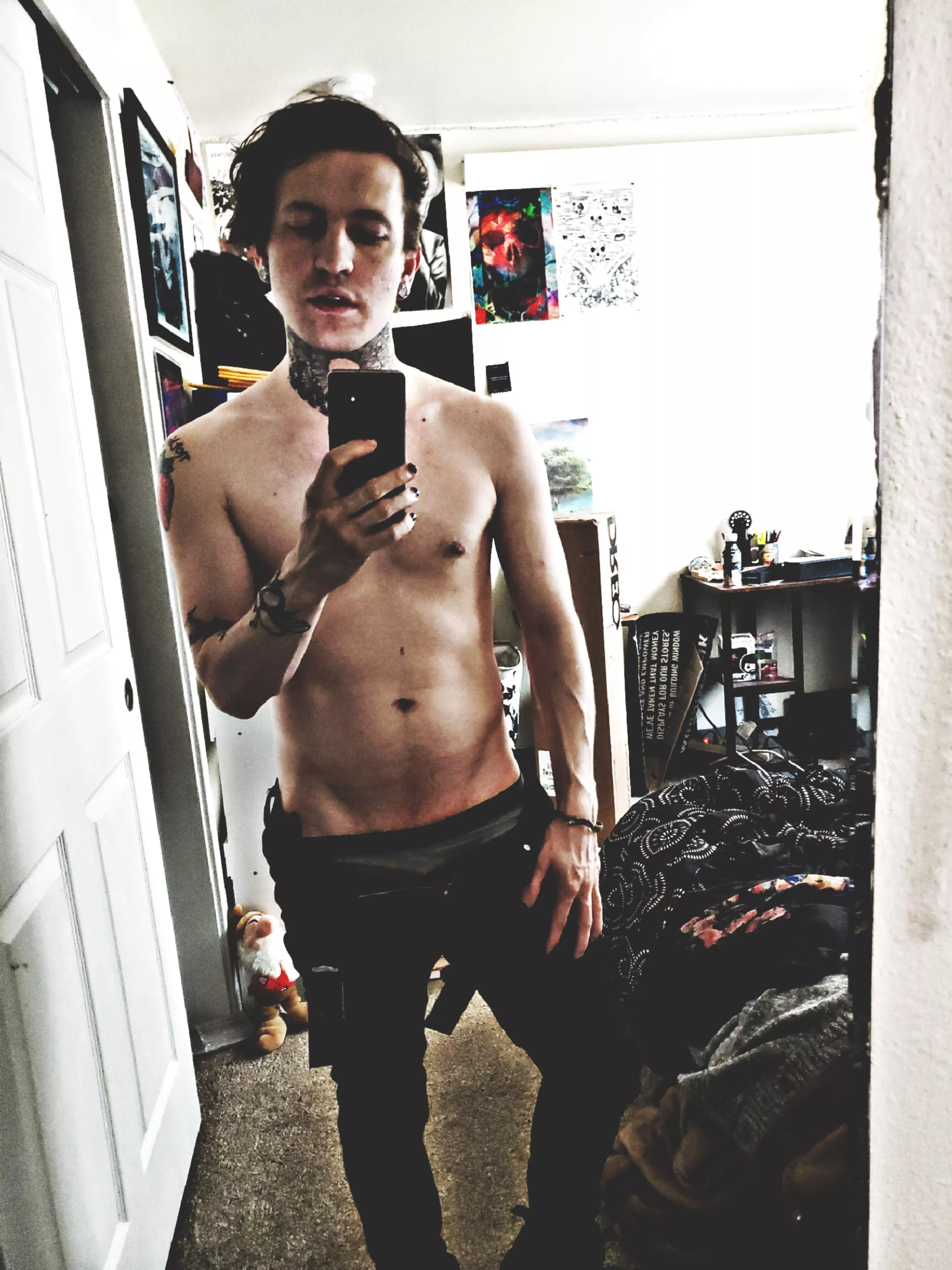 Just here to be gawked at  posted by deadpoetdaddy