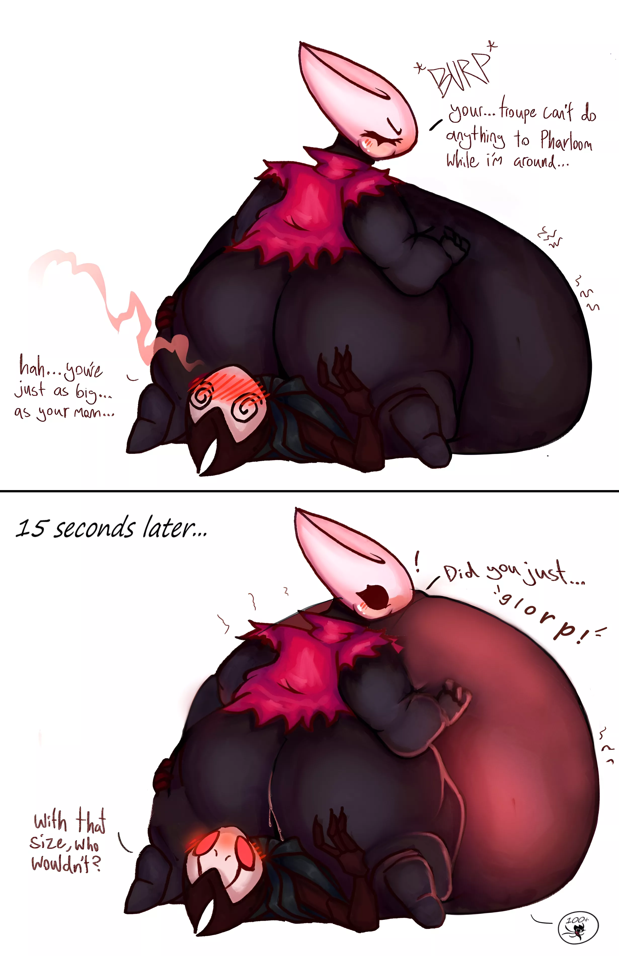 [m/f] grimm accidentally filling and luckily failing to burst very big and very hefty hornet [improved] by u/plusnegative posted by Easy-Entertainment-9