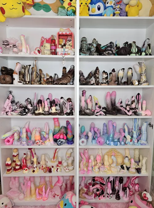 My toys and their display ❤️ by BattyBombshell