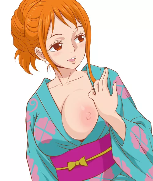 Nami [One Piece] (Xenodoujin)  by Kyoto709