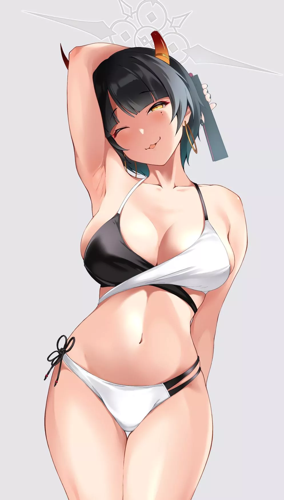 Niga Showing her body posted by konosubak