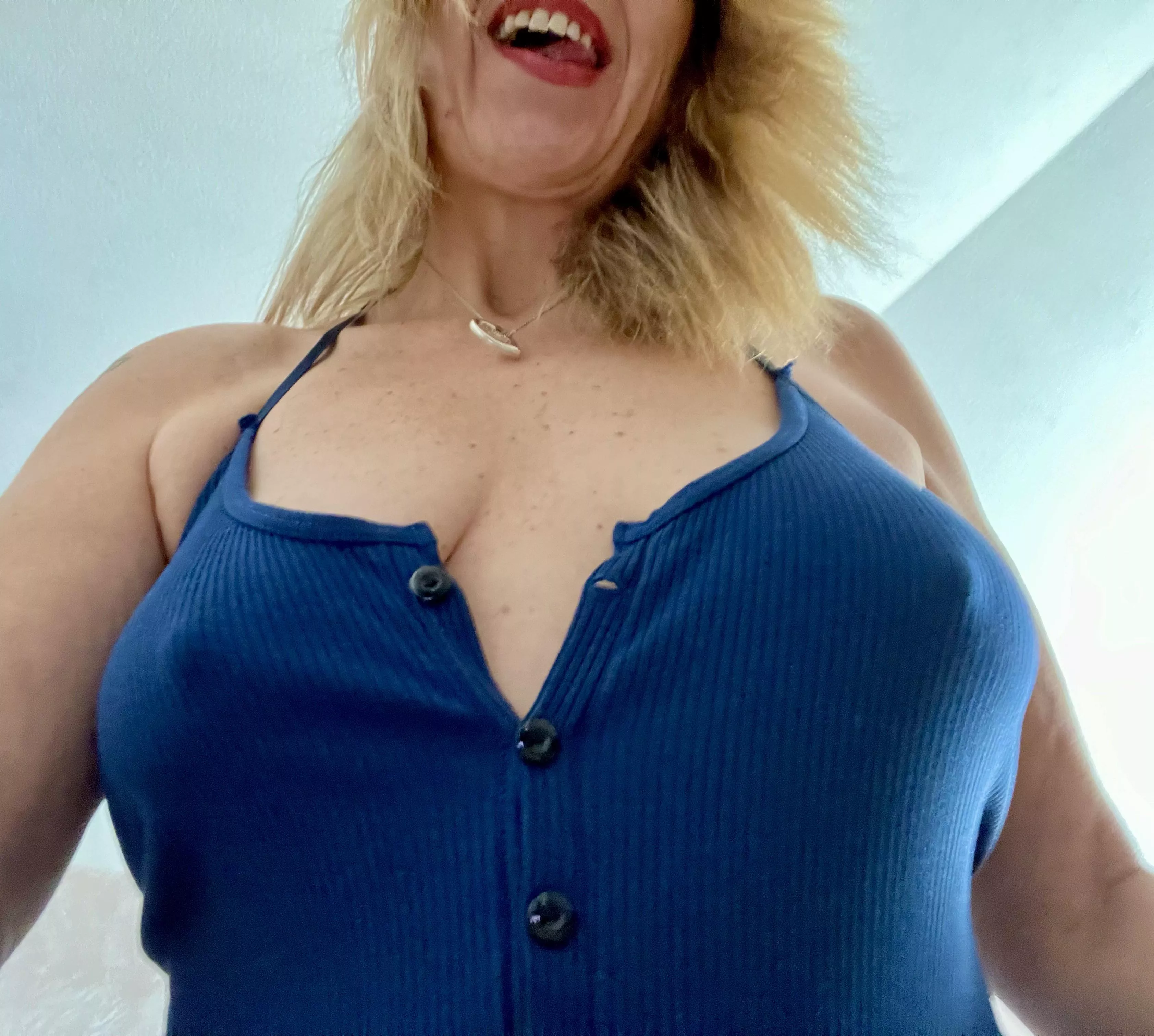 Not gonna wear a bra today posted by naughty1milf
