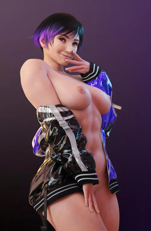 Reina Mishima (batesz) [Tekken] by BigMilfyGothFuta