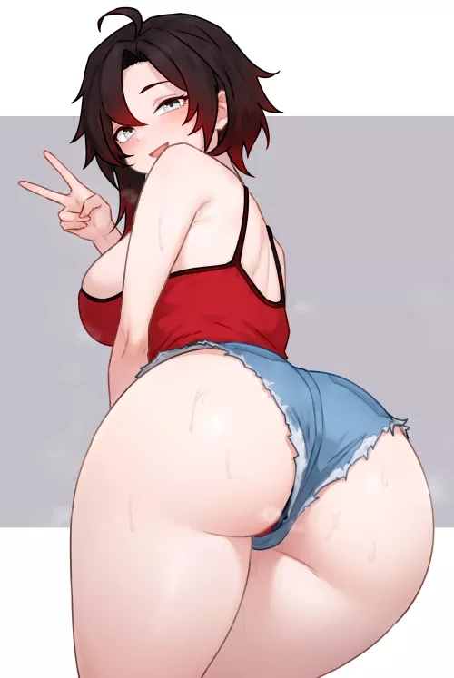 Ruby has an amazing booty [Bluefield]  by Zopriar5
