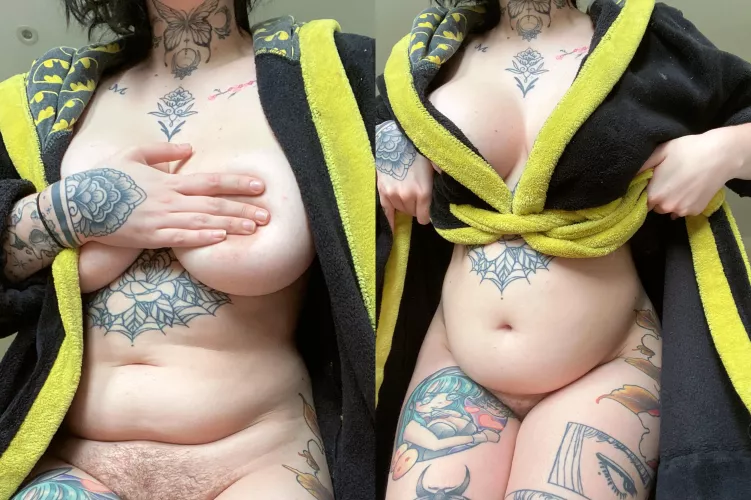 Sucking in and relaxed, I guess I can’t hide my weight gain anymore by cherryxbunn