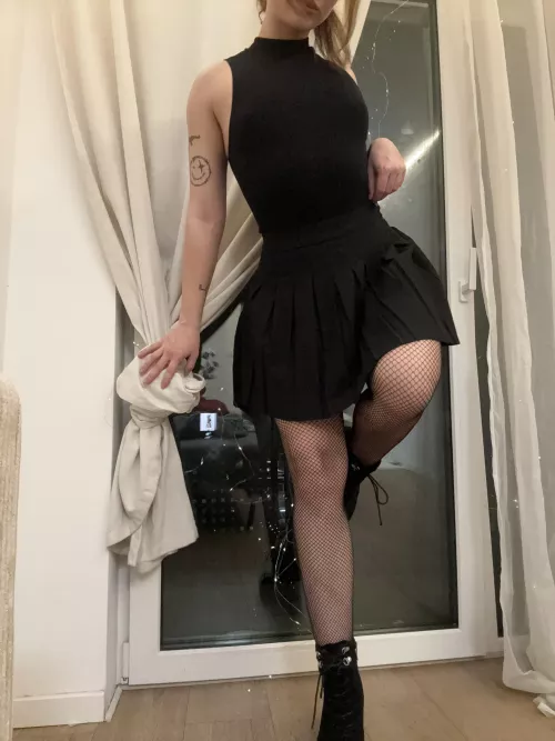 There is something very bouncy and with no panties under my skirt.. ;) by Cuteness_Overloadede