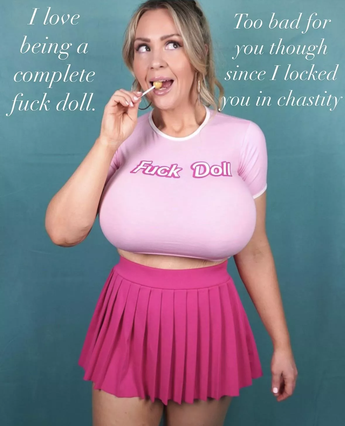 Too bad for you posted by keyholdercaptions