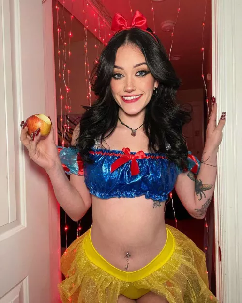 Took a bite of an apple knowing what was coming next F20 by Nichole_Hobson