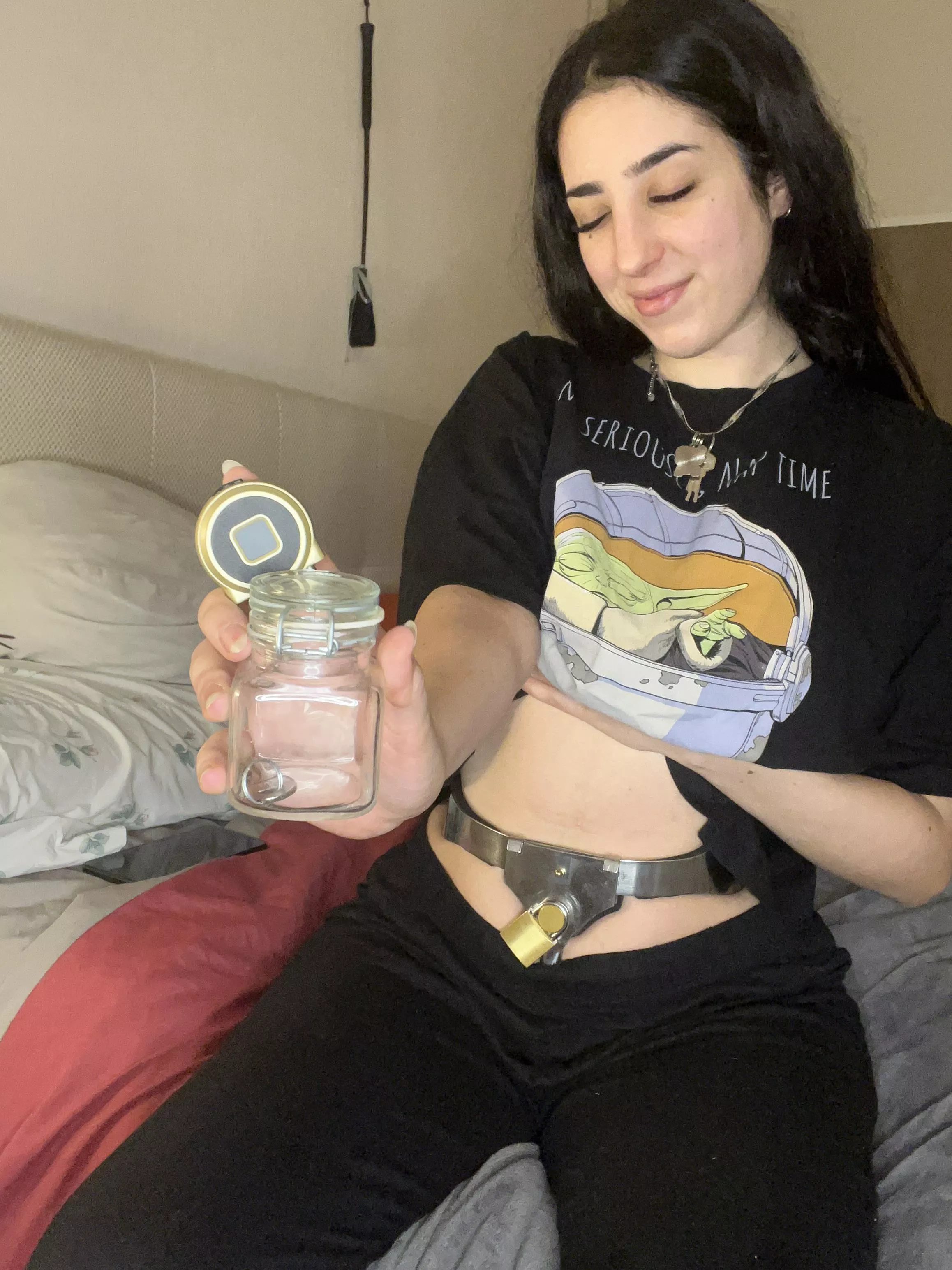 two days go I started using this smart padlock which I can even share the link for controlling it during the day!! posted by wet_nesday