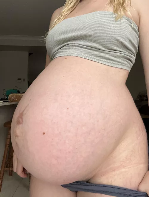 We have an overdue belly 🤰 by throwra2307367281